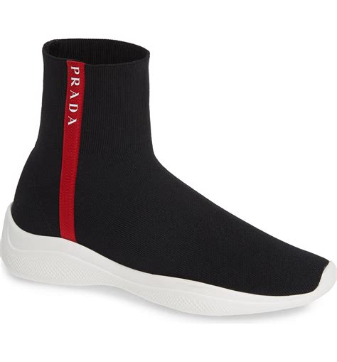 prada socks with sandals|Prada sneakers no lace.